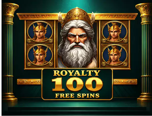 Royalty of Olympus 100 Free Spins